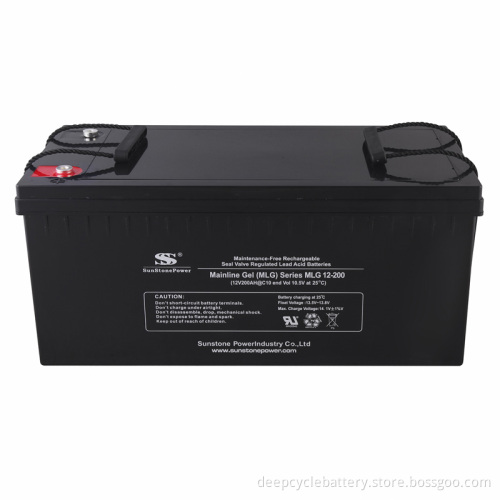 Lead Acid Storage Battery 12V200ah Gel Battery